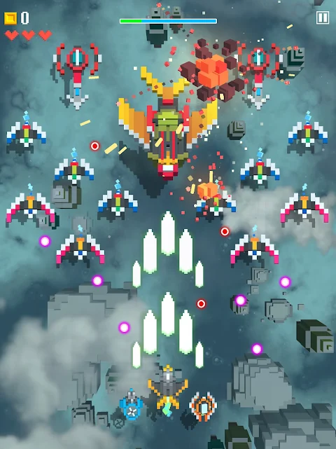 Sky Wings VIP : Pixel Fighters screenshot
