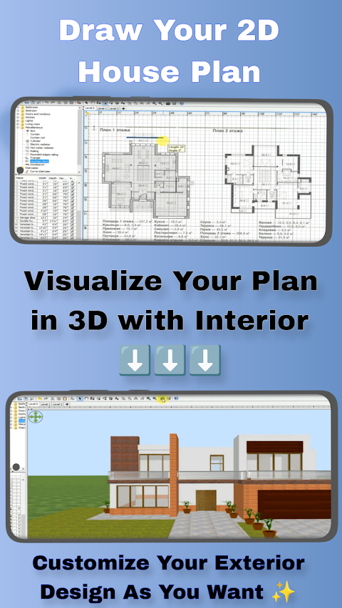 Home Plan Creator Floorplan 3D screenshot