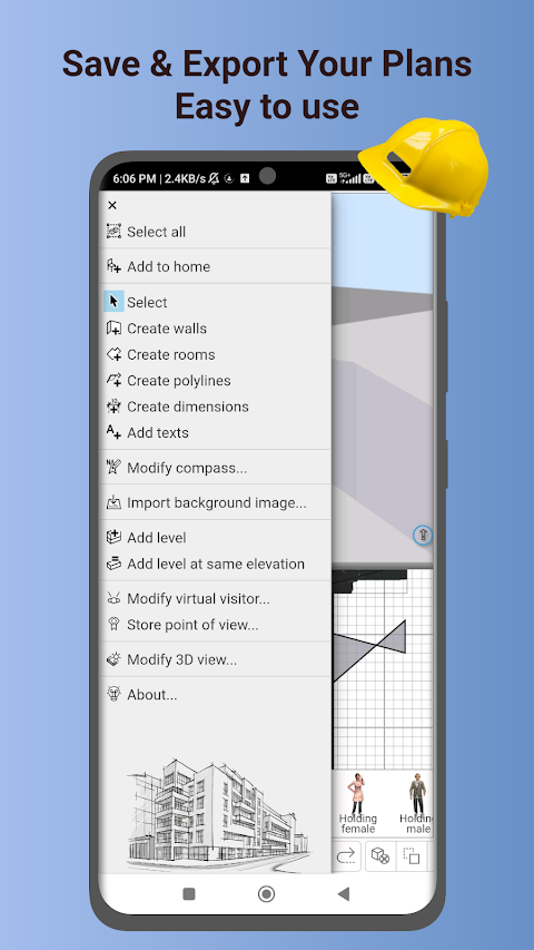 Home Plan Creator Floorplan 3D screenshot