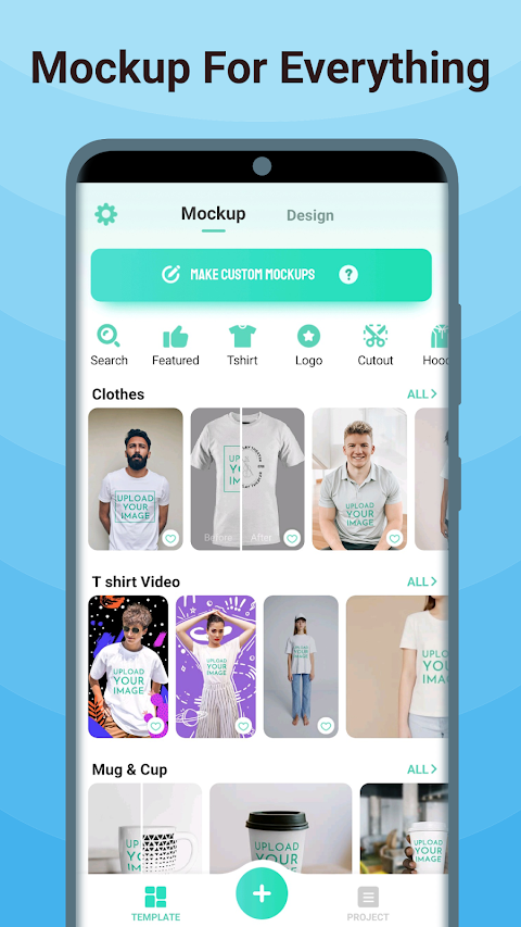 Mockup for Everything – Design screenshot