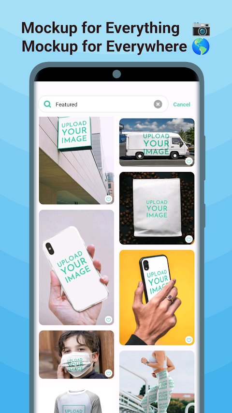 Mockup for Everything – Design screenshot