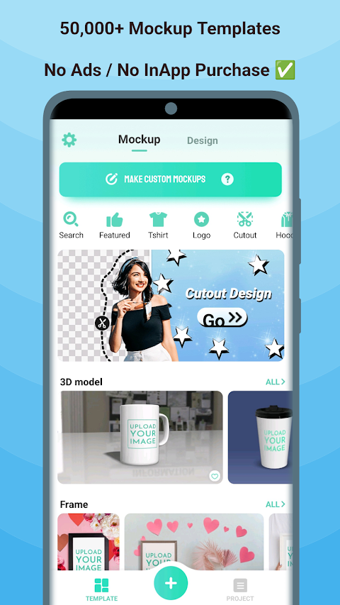 Mockup for Everything – Design screenshot