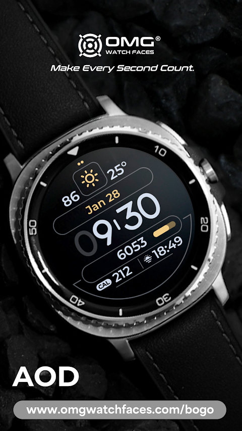 OMG 326 – Digital Watch Face screenshot