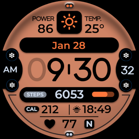 OMG 326 – Digital Watch Face screenshot