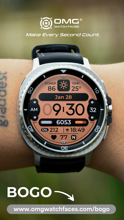 OMG 326 – Digital Watch Face screenshot