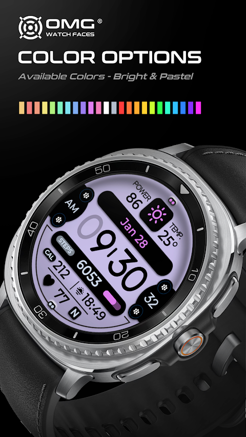 OMG 326 – Digital Watch Face screenshot