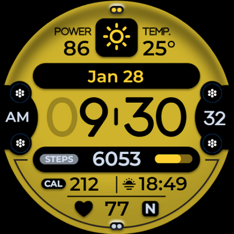 OMG 326 – Digital Watch Face screenshot
