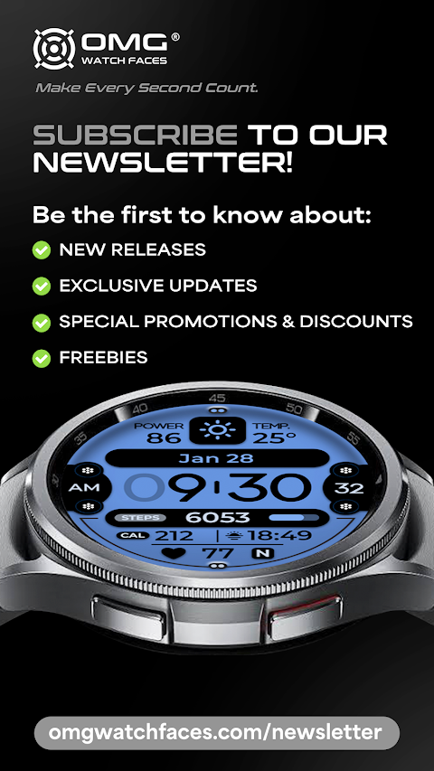 OMG 326 – Digital Watch Face screenshot