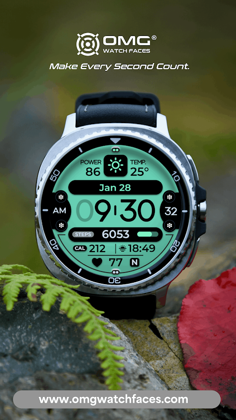 OMG 326 – Digital Watch Face screenshot