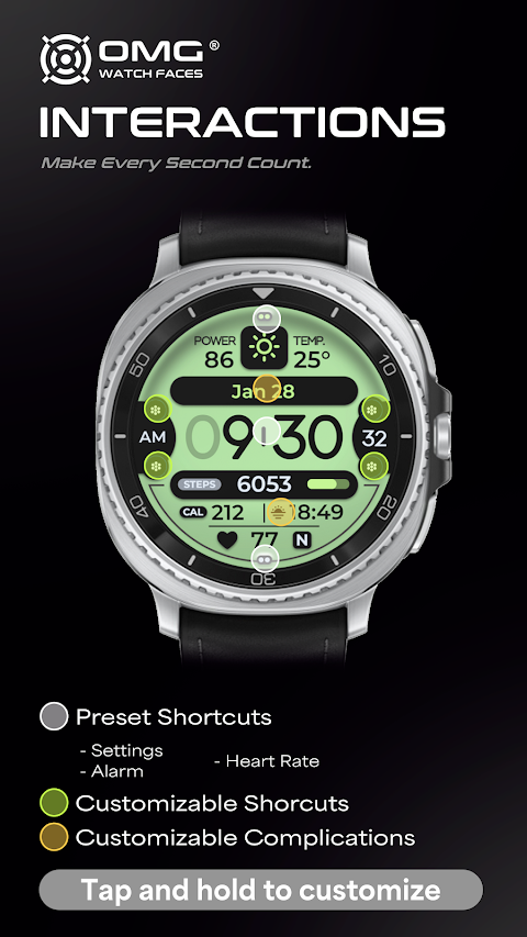 OMG 326 – Digital Watch Face screenshot