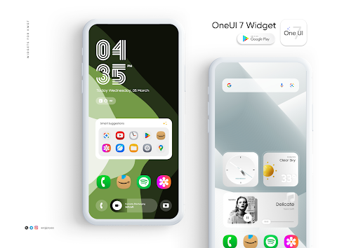 OneUI 7 Widget for KWGT screenshot