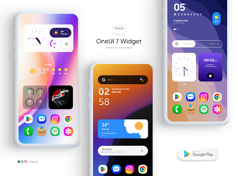OneUI 7 Widget for KWGT screenshot