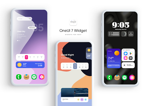OneUI 7 Widget for KWGT screenshot