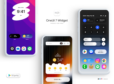 OneUI 7 Widget for KWGT screenshot