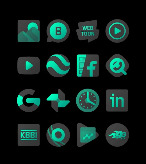 Cyandiant – icon Pack screenshot