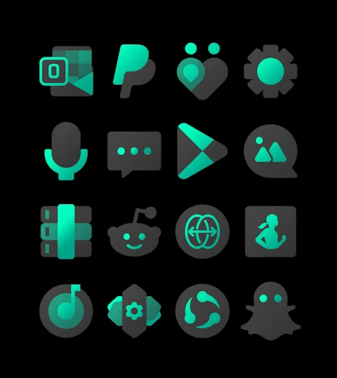 Cyandiant – icon Pack screenshot