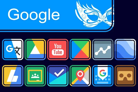 Fledermaus – Square Icon Pack screenshot