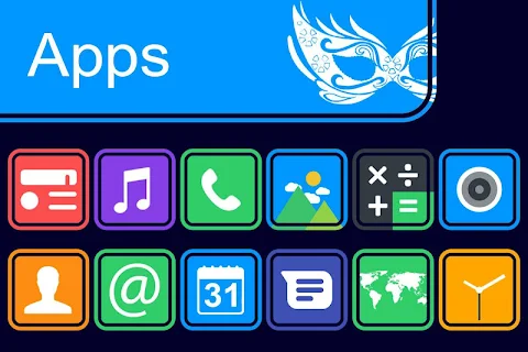 Fledermaus – Square Icon Pack screenshot