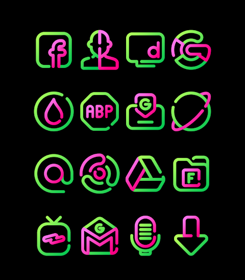 Kathleen – Lines Icon Pack screenshot