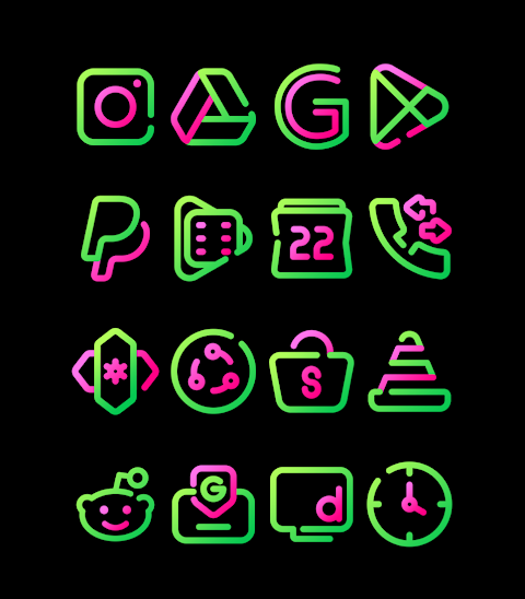 Kathleen – Lines Icon Pack screenshot