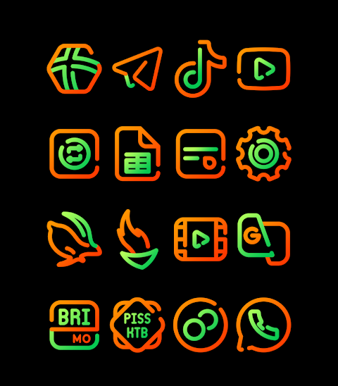 Marigold – Lines Icon Pack screenshot