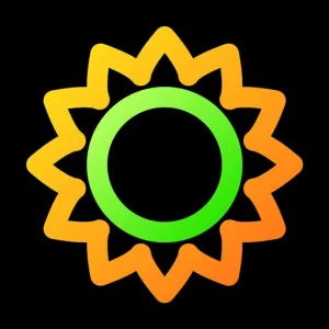 Sun Flower – Line Icon Pack
