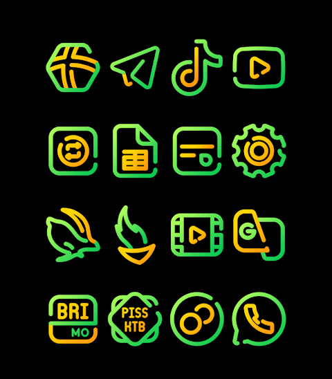 Sun Flower – Line Icon Pack screenshot