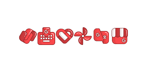 Cherry – Red icon pack screenshot