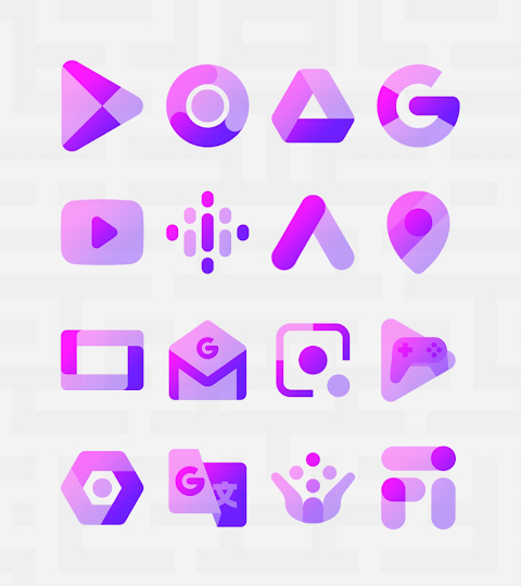 Murasaki Purple – Icon Pack screenshot
