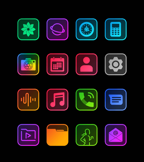 Square Clear – Icon Pack screenshot