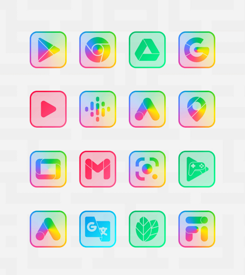 Square Clear – Icon Pack screenshot