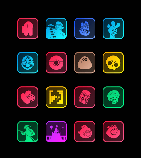 Square Clear – Icon Pack screenshot