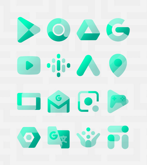 Takoizu Cyan – Icon Pack screenshot
