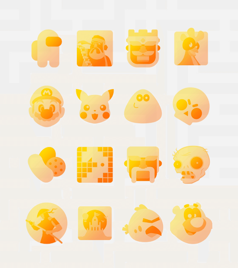 Himawari Yellow – Icon Pack screenshot