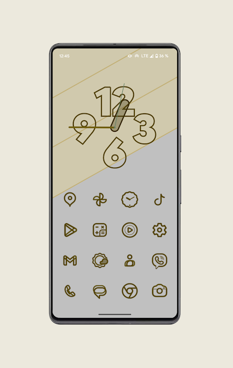 PixLinear Dark Icon Pack screenshot