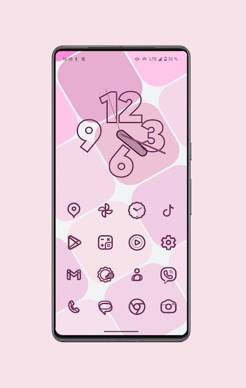 PixLinear Dark Icon Pack screenshot