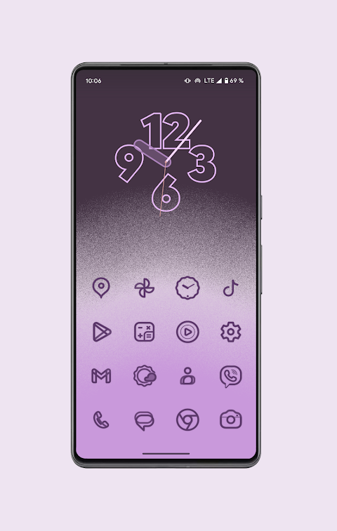 PixLinear Dark Icon Pack screenshot