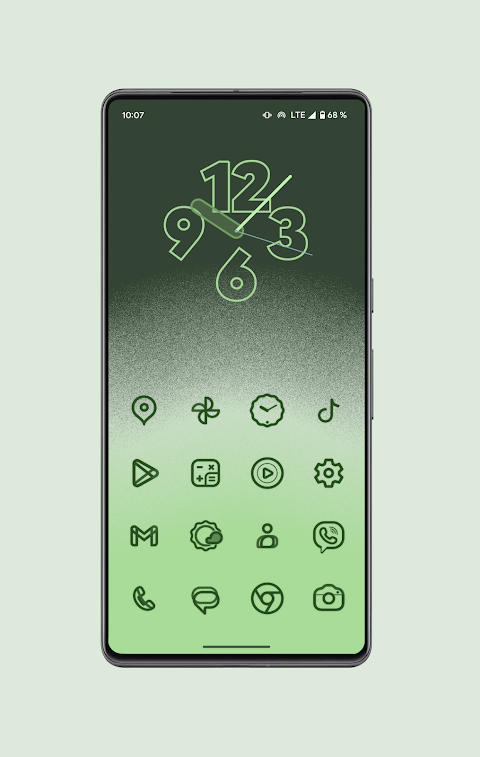PixLinear Dark Icon Pack screenshot