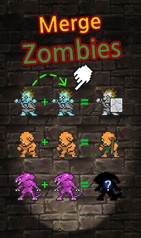 Grow Zombie VIP : Merge Zombie screenshot