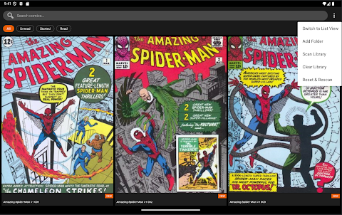 BAM! Comic Reader screenshot