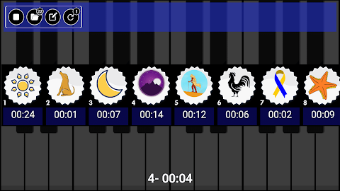 Hobby Piano: Real Time Music screenshot