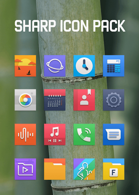 Sharp – Square Icon Pack screenshot