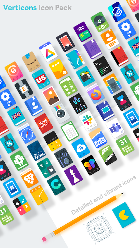 Verticons Icon Pack screenshot