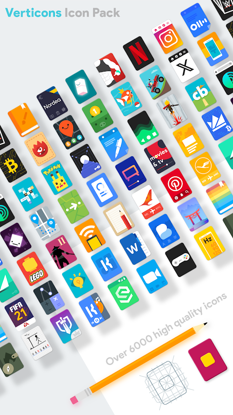 Verticons Icon Pack screenshot