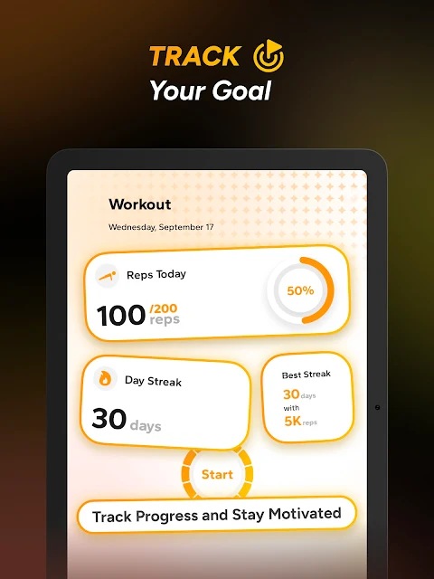 Push Up Counter screenshot