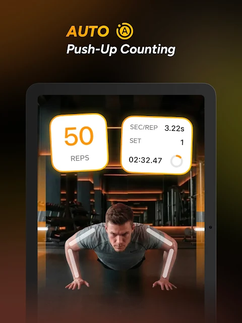 Push Up Counter screenshot
