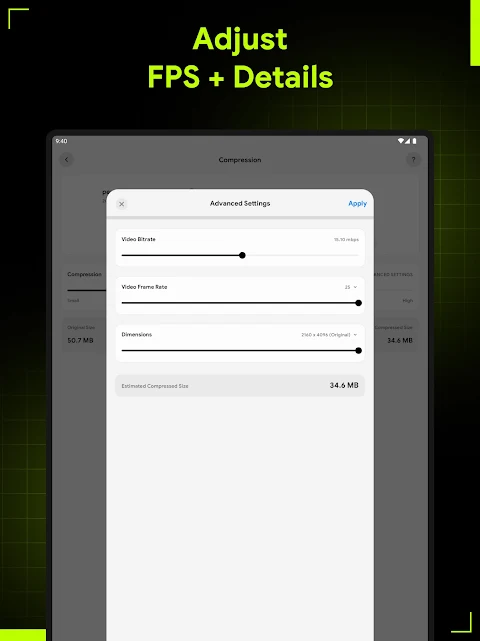 Compress Video – Resize Video screenshot