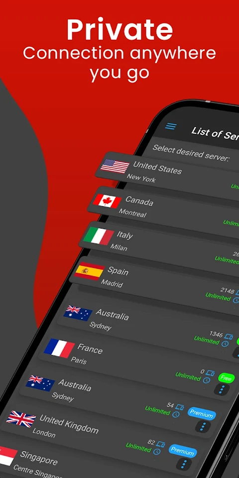 Tech VPN Pro / Protect Privacy screenshot