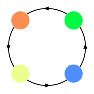 Dot – Aline Same Color Dots