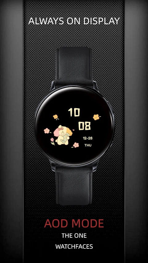 ZKin Watch Face Candy Puppy screenshot